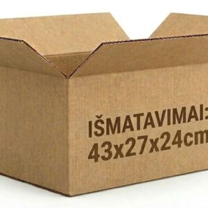 Pakavimo dėžė paštomatui 43x27x24cm