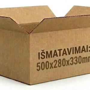 Pakavimo dėžė paštomatui 500x280x330cm